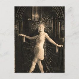 Cartão Postal Levantamento com chapéu de Starburst