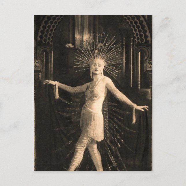 Cartão Postal Levantamento com chapéu de Starburst (Frente)