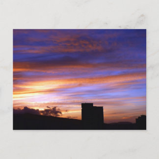 Cartão Postal Levantamento do sol mágico no Havaí