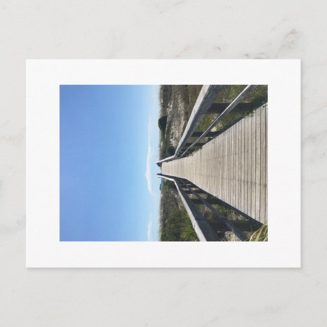 Cartão Postal Leve-Me À Sua Praia (Frente)