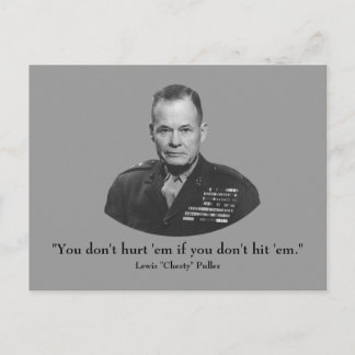 Cartão Postal Lewis "Chesty" Puller