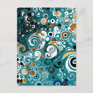 CARTÃO POSTAL LEXA - ABSTRATO