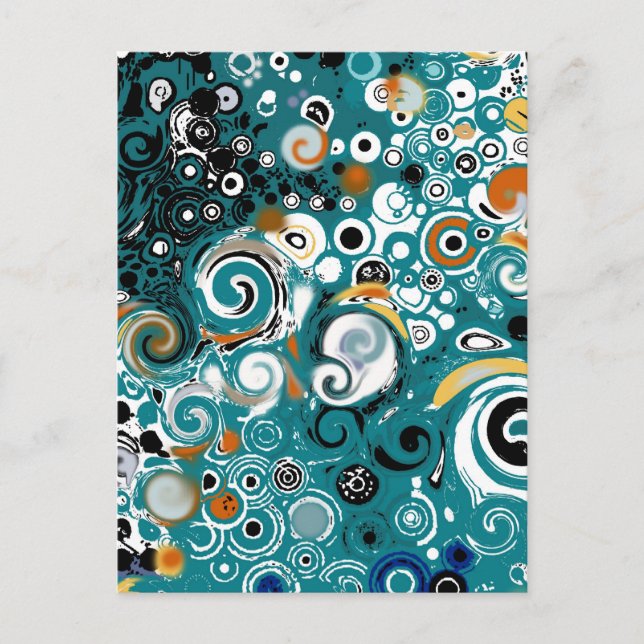 CARTÃO POSTAL LEXA - ABSTRATO (Frente)