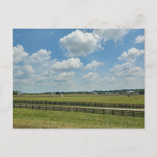 Cartão Postal Lexington, Kentucky (Frente)