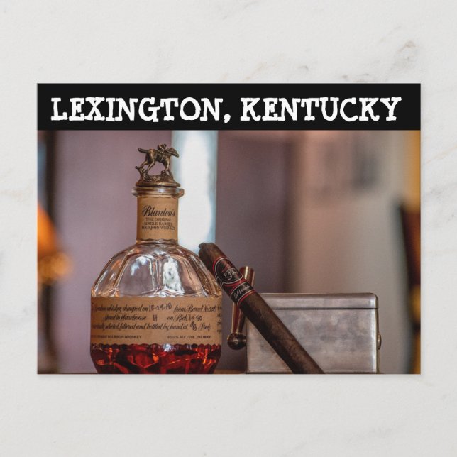 Cartão Postal LEXINGTON KENTUCKY BOURBON Postcard (Frente)