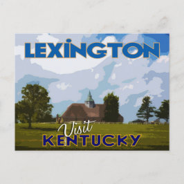 Cartão Postal Lexington, Visite Kentucky...