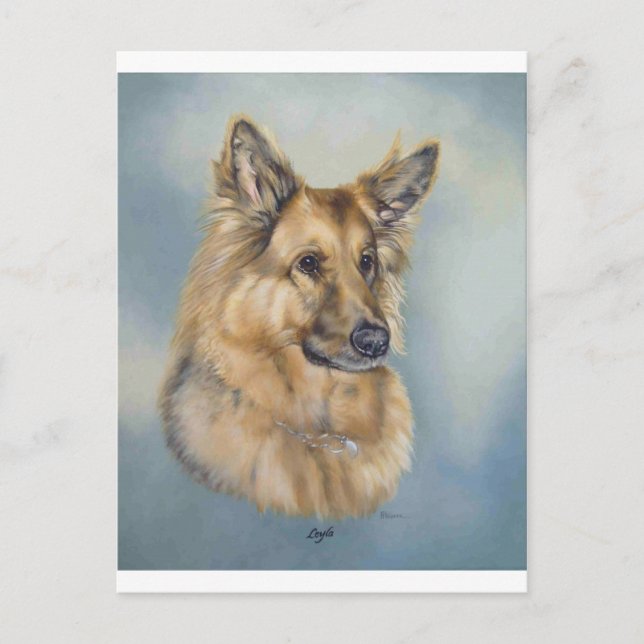 Cartão Postal Leyla (Frente)