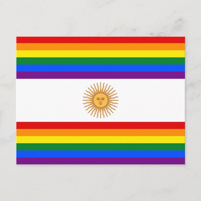 Cartão Postal LGBT Argentina (Frente)