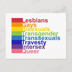 CARTÃO POSTAL LGBTTIQ