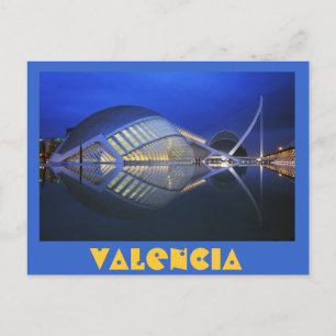 Cartão Postal L'Hemisfèric, Cidade de Artes e Ciências, Valenc