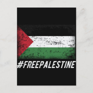Cartão Postal Liberdade de expressão na Palestina