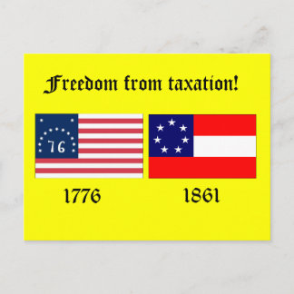 Cartão Postal Liberdade de Tributação
