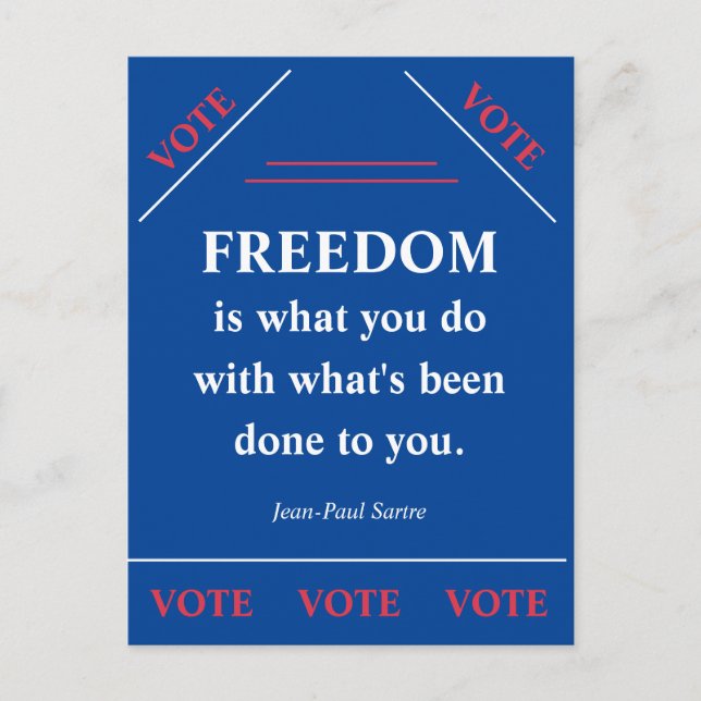 Cartão Postal Liberdade É... (Frente)