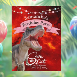 Cartão Postal Libertar o Poder Ardente do T-Rex em Jurassic Worl