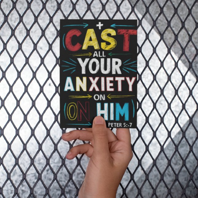 Cartão Postal Liberte As Suas Preocupações, Abrace A Paz (Criador carregado)