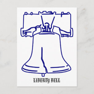 Cartão Postal Liberty Bell