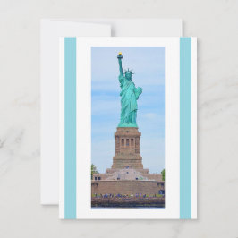 Cartão Postal Liberty Enlightening the World Lazarus Poem 