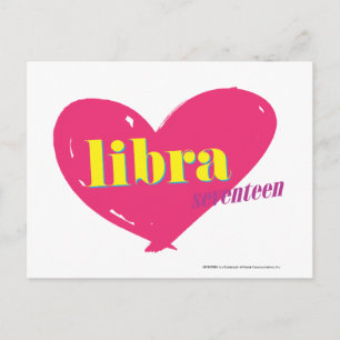 Cartão Postal Libra