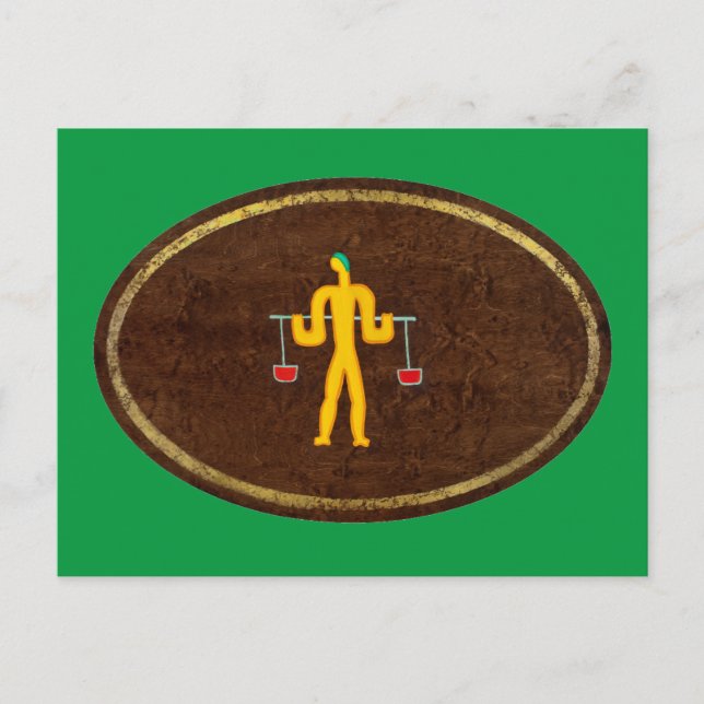 Cartão Postal Libra 2008 (Frente)