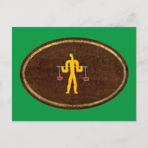 Cartão Postal Libra 2008