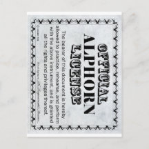 Licença de Alphorn
