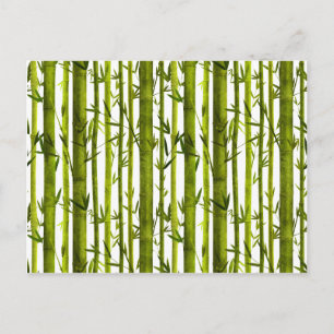 Cartão Postal Lições Bamboo
