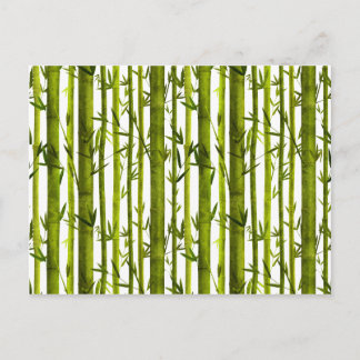 Cartão Postal Lições Bamboo