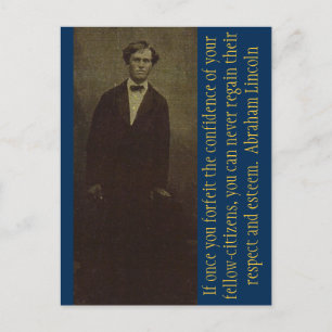 Cartão Postal Liderando com Respeito e Esteem