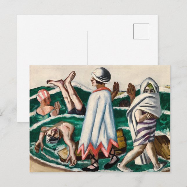 Cartão Postal Lido | Max Beckmann | (Frente/Verso)