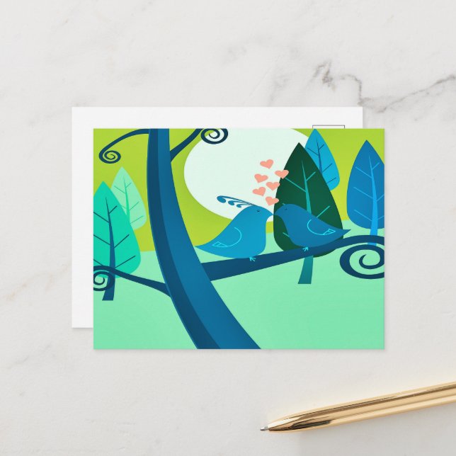 Cartão Postal Liebeslied (Frente/Verso In Situ)