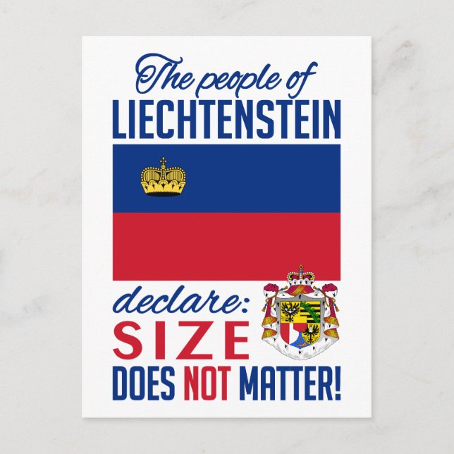 Cartão postal Liechtenstein (Frente)