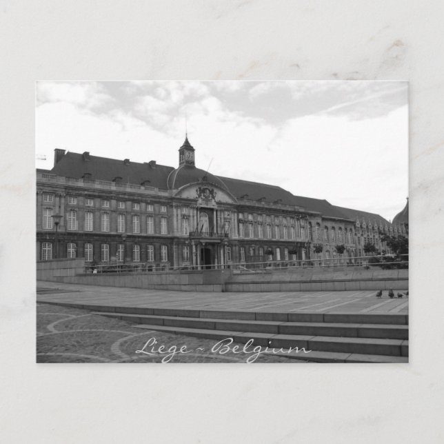 Cartão postal Liege Belgium (Frente)