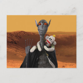 Cartão Postal Life on Mars