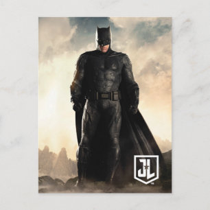 Cartão Postal Liga da Justiça Batman No Battlefield