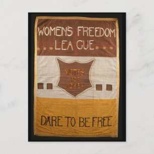Cartão Postal Liga da Liberdade das Mulheres, Atrevo-me a ser li