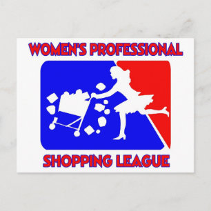 Cartão Postal Liga de Compro Profissional das Mulheres