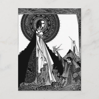 Cartão Postal Ligeia de Edgar Allan Poe