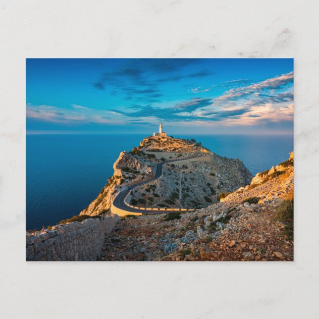Cartão Postal Lighthouses | Balearic Islands, Spain (Frente)