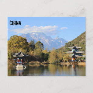 Cartão Postal Lijiang, Cartão-postal da China