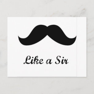 Cartão Postal Like a sir