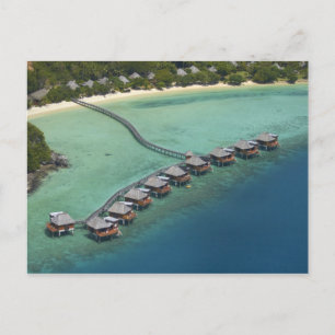 Cartão Postal Likuliku Lagoon Resort, Ilha Malolo, Fiji