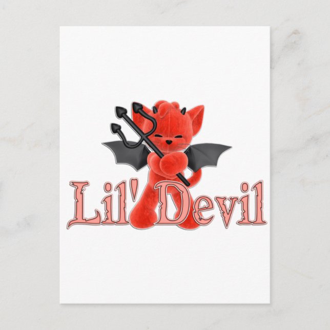 Cartão Postal Lil' Devil (Frente)