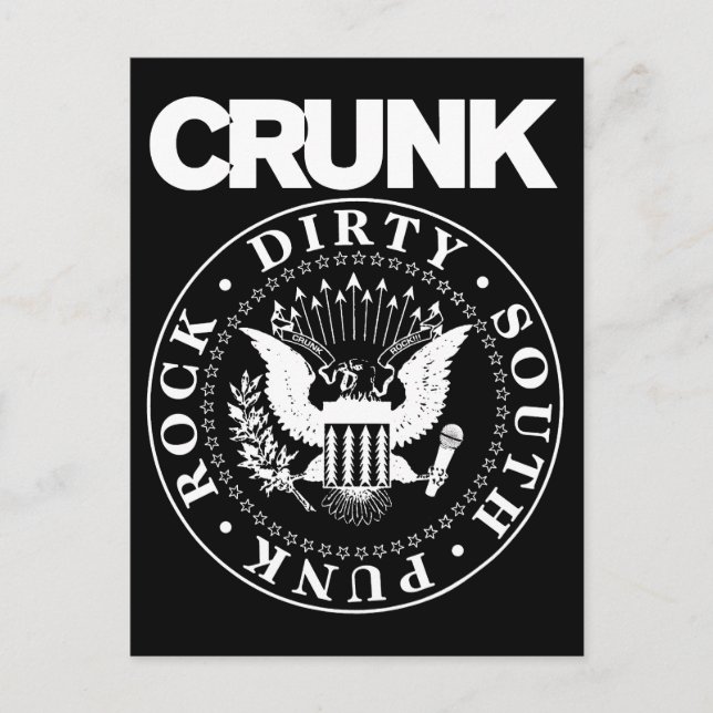 Cartão Postal Lil Jon "Selo Crunk" (Frente)