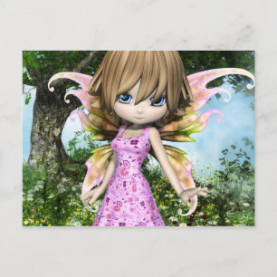 Cartão Postal Lil Princessa Fada