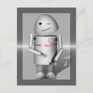 Cartão Postal (Lil' Robo-x9) Máquina de Amor