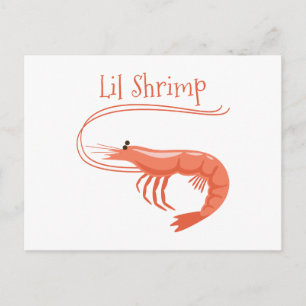 Cartão Postal Lil Shrimp