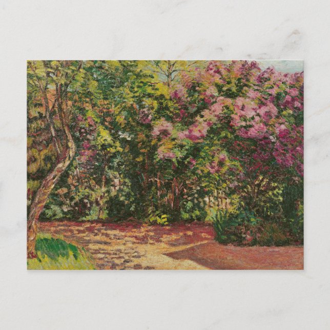 Cartão Postal Lilac, o Jardim do Artista (Frente)