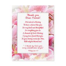 Lilies Stargazer Rosa Obrigado Amigo Cristão