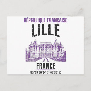 Cartão Postal Lille