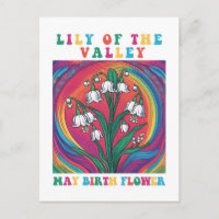 Lily of the Valley May Birth Month Flower Boho